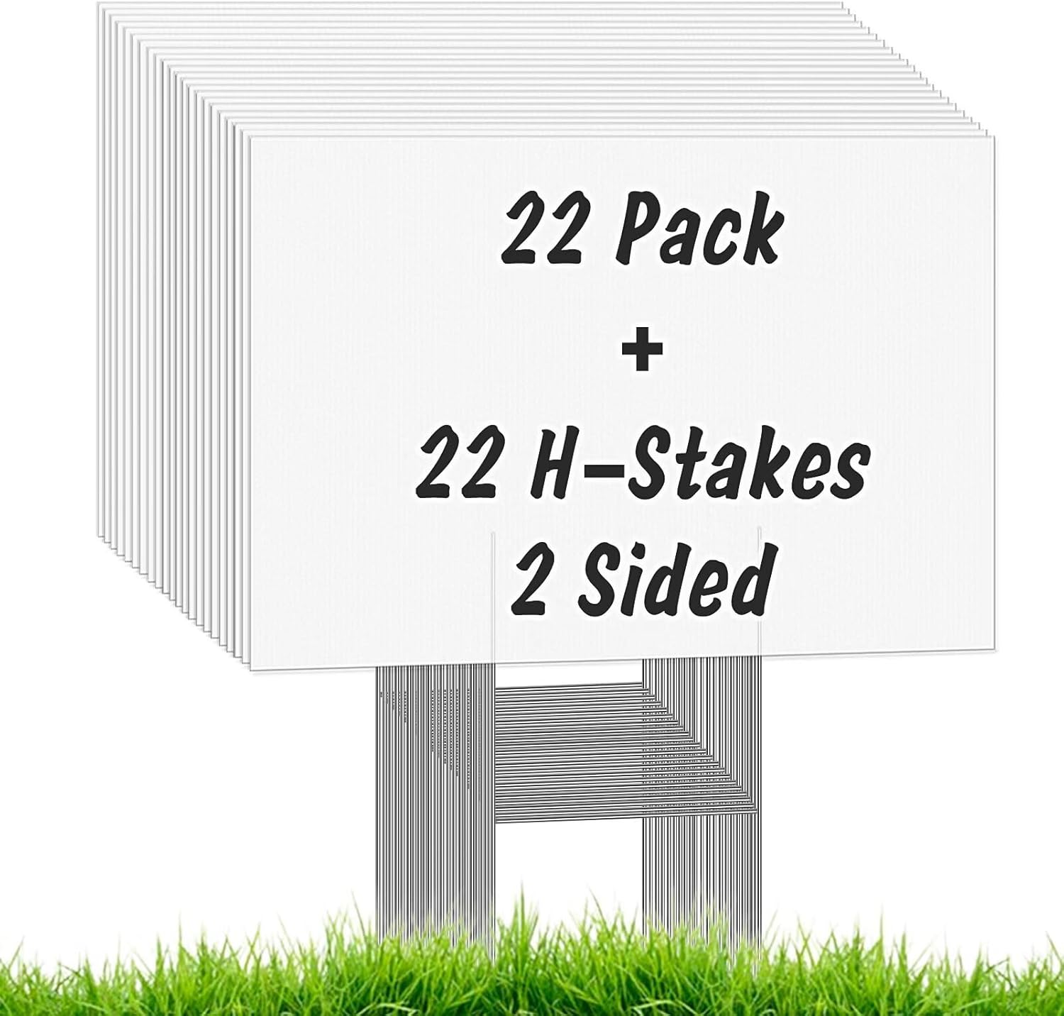 22Pcs Blank Yard Signs with St - Yard Sign Blank review and price