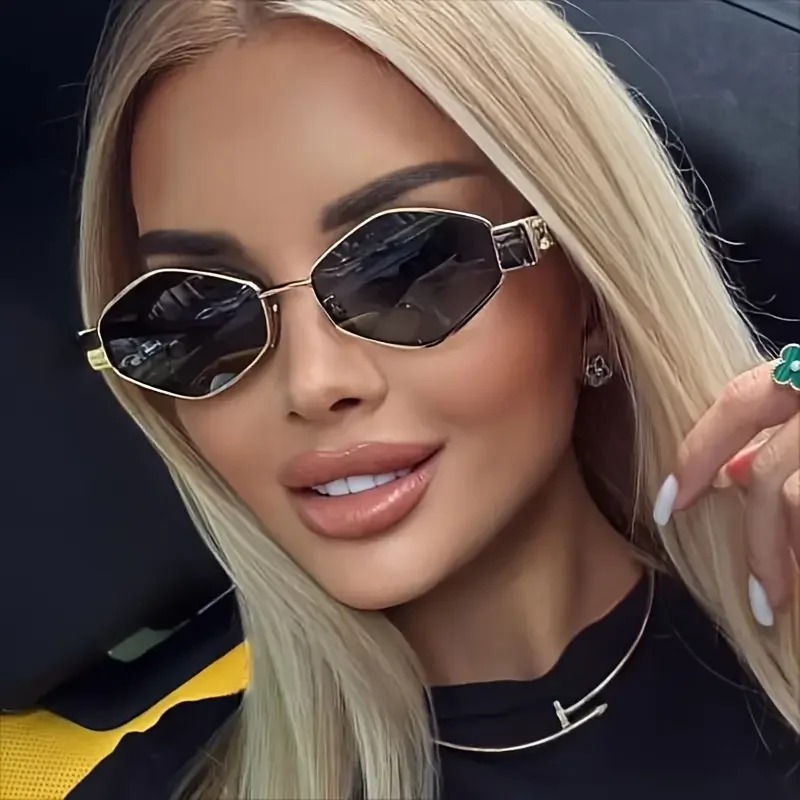Vintage Punk Style Sunglasses  - Metal Photo Panel review and price