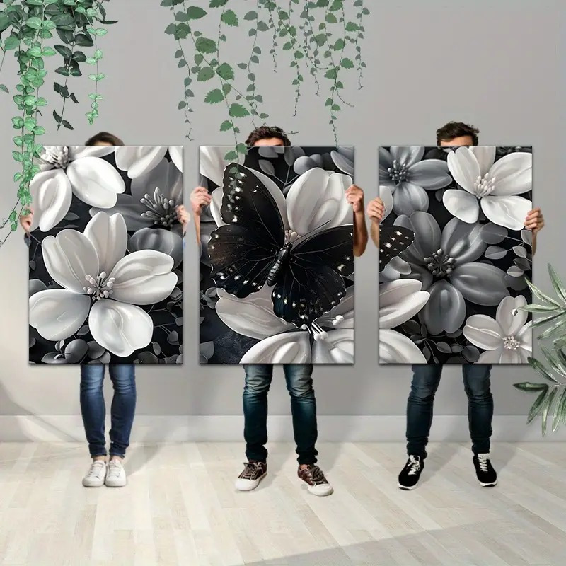 Framed Set of 3 Canvas Wall Ar - Canvas Wrap Ready review and price