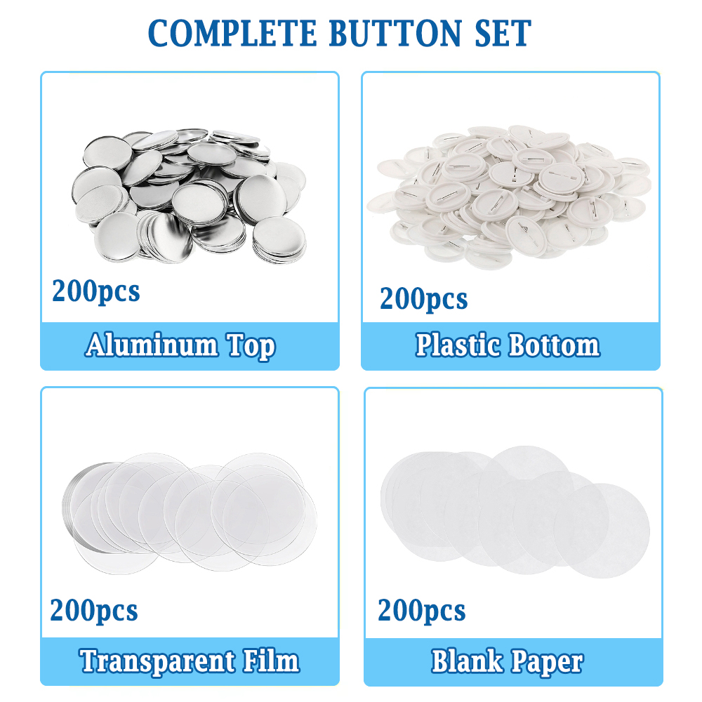200pcs DIY Round Badge Making  - Button Badge Blank review and price