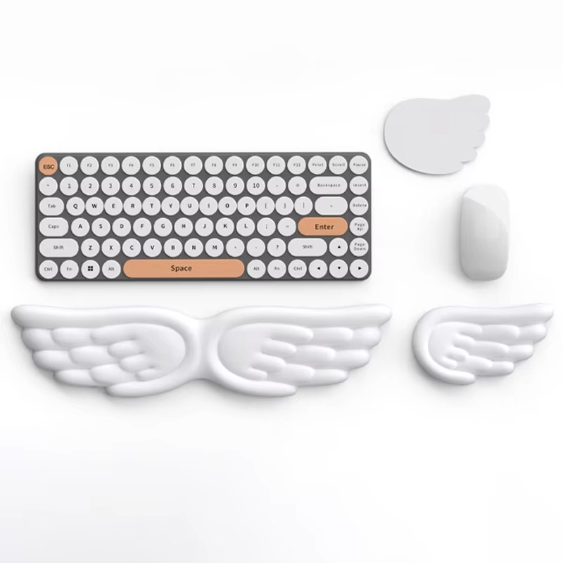 Angel Wings Shaped Keyboard Mo - Mouse Pad Blank Sublimation review and price