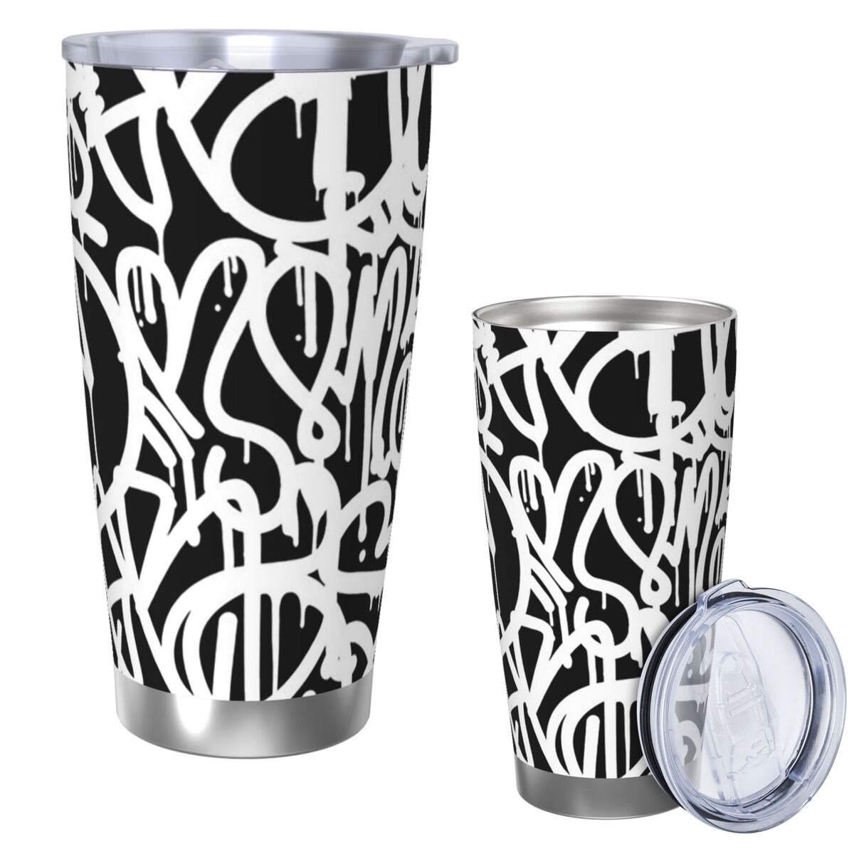 1pc Stainless Steel Water Bott - Tumbler 20Oz White review and price