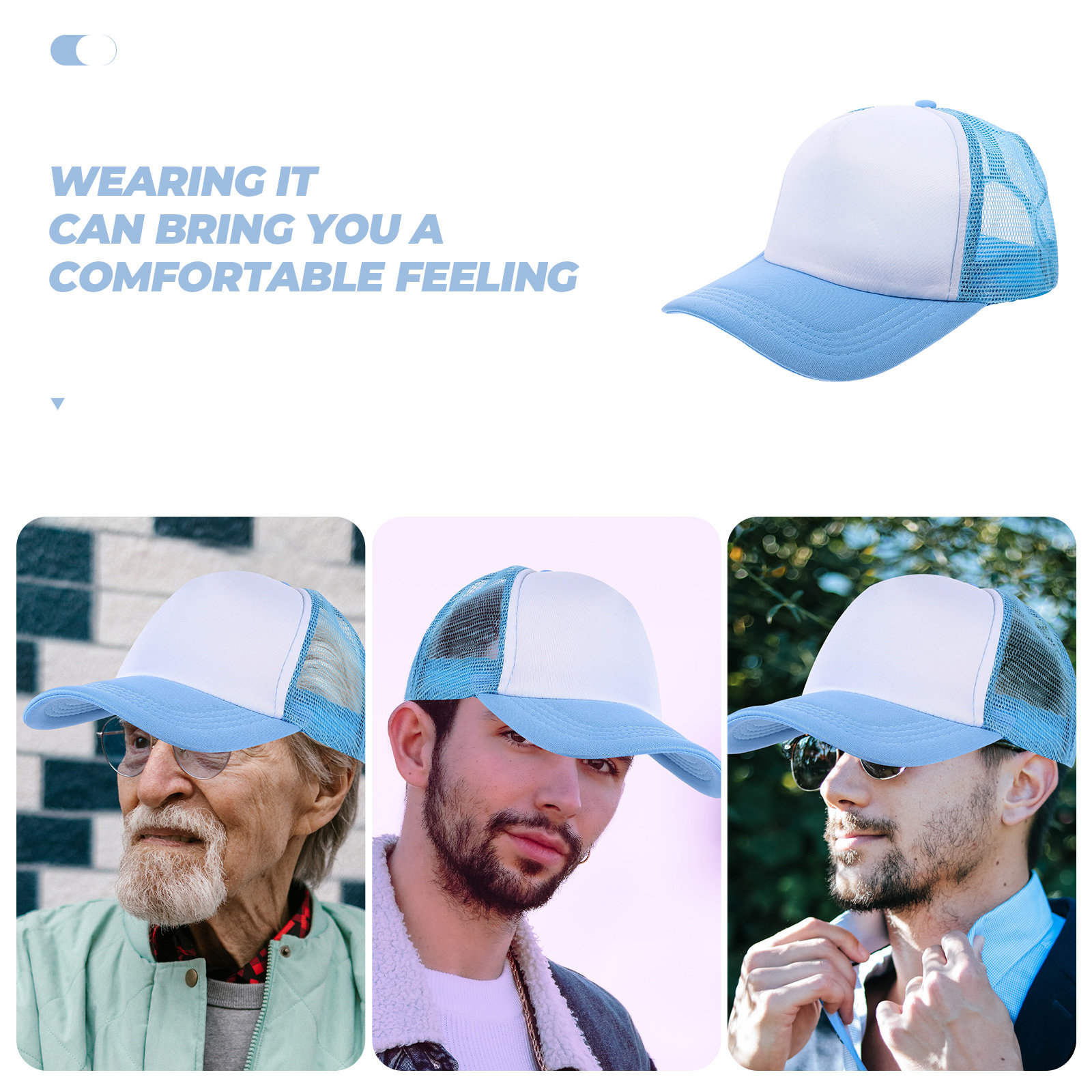 10Pcs Blank Baseball Hats Mesh - Hat Sublimation Blank review and price