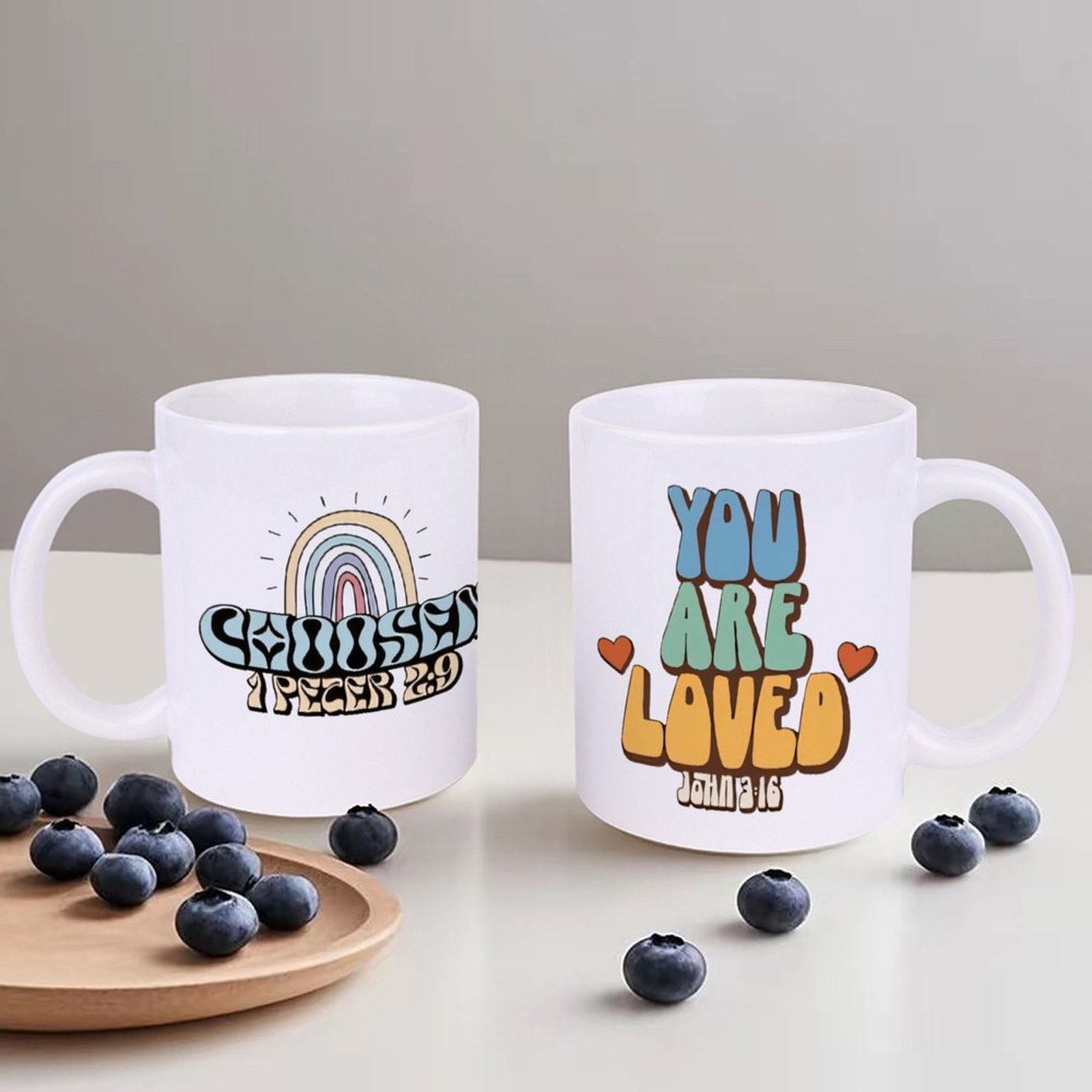 A Rainbow And A Rainbow With T - Sublimation Mug White review and price
