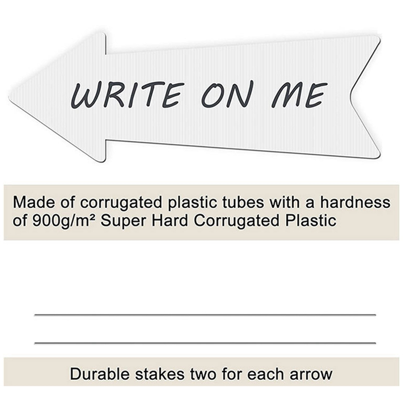 B50C Directional Arrows Signs  - Yard Sign Blank review and price