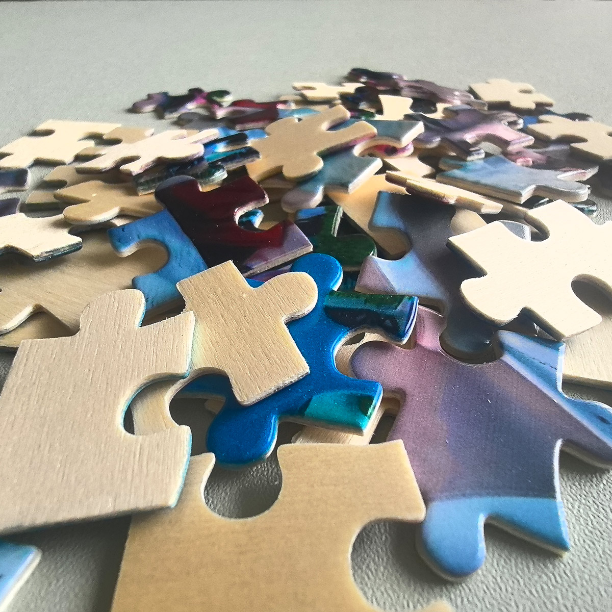 DIY custom puzzle pieces custo - Puzzle Blank White review and price