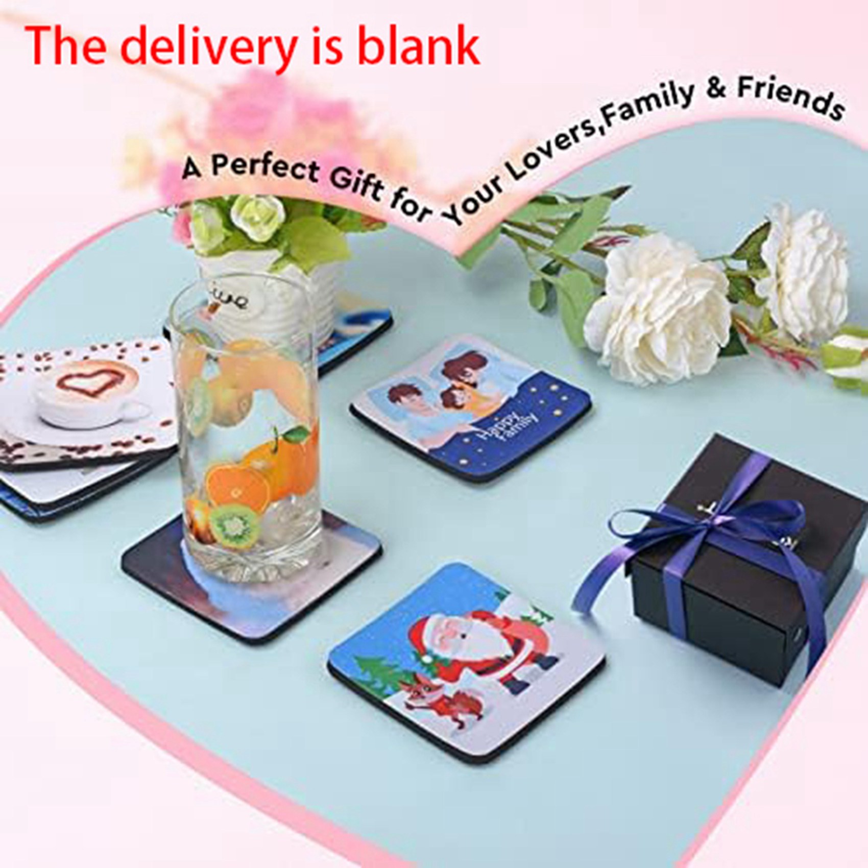 【LAST CHANCE】40PCS Square Subl - Coaster Sublimation Blank review and price