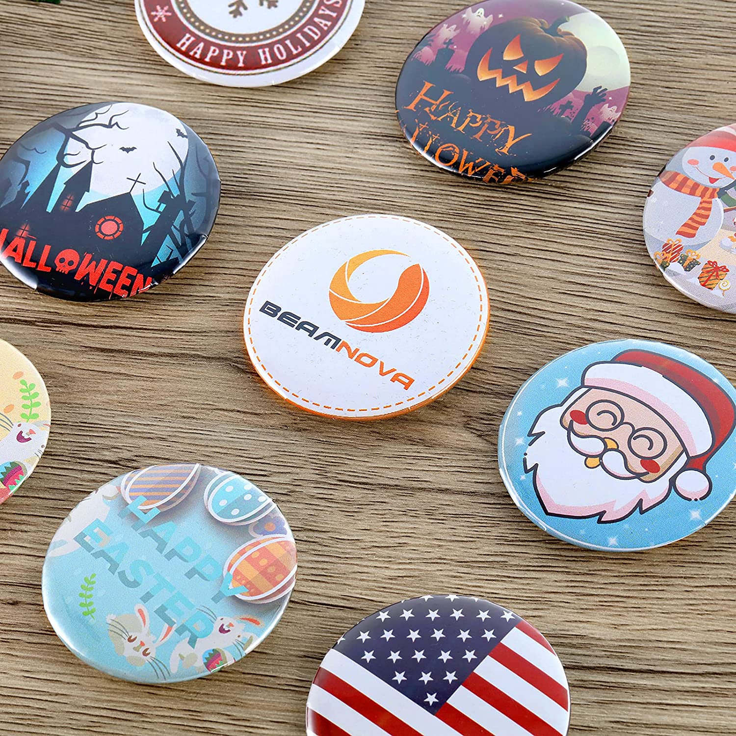 100PCS Metal Back Badge Button - Button Badge Blank review and price