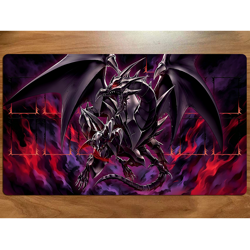 Yu-Gi-Oh Playmat Red-Eyes Blac - Door Mat Blank review and price
