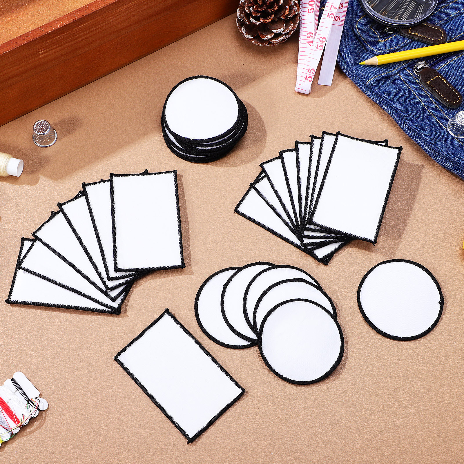 30Pcs Adhesive Backing Blank P - Hat Sublimation Blank review and price