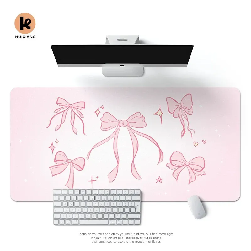 Simple Korean Bow Pu Leather M - Mouse Pad Blank Sublimation review and price