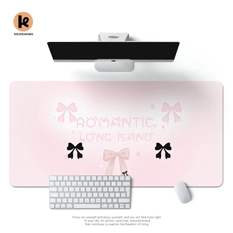 Simple Korean Bow Pu Leather M - Mouse Pad Blank Sublimation review and price