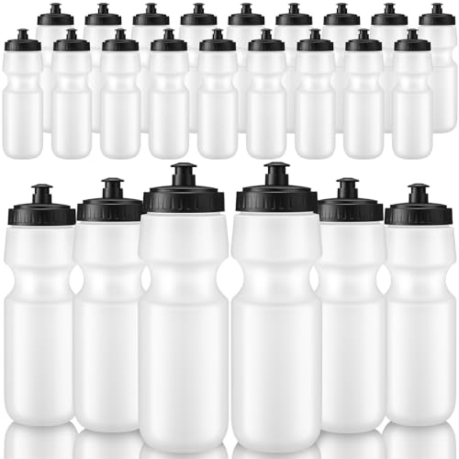 24 Pcs Sports Water Bottles Bu - Water Bottle Blank review and price