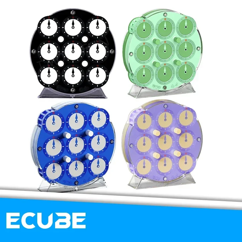 [ECube] QiYi Clock Puzzle Magn - Puzzle Blank White review and price