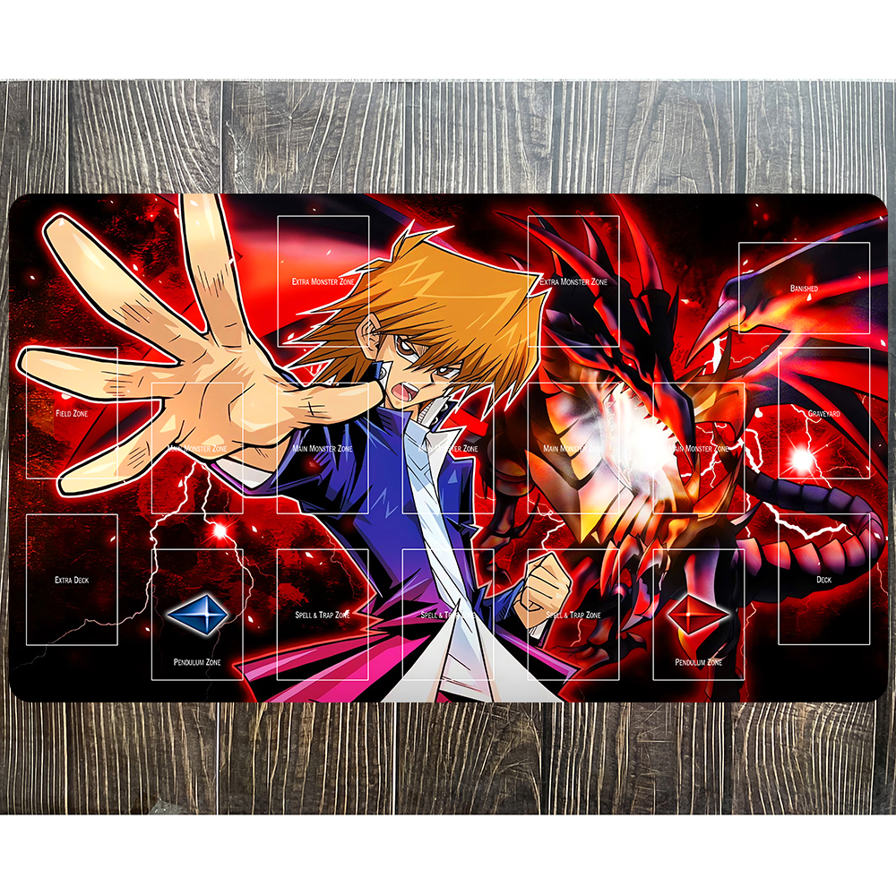 Yu-Gi-Oh Red-eyes Black Flare  - Door Mat Blank review and price